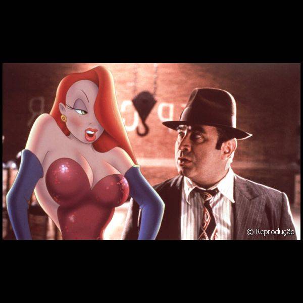 Uma Cilada para Roger Rabbit, 1988 - Misturando humanos com personagens de animação, o filme trouxe o batom vermelho mais uma vez para um contexto sensual. Jessica Rabbit, a esposa do protagonista que usa roupas e cabelos da mesma cor, está sempre com os lábios vermelhos fazendo a femme fatale.